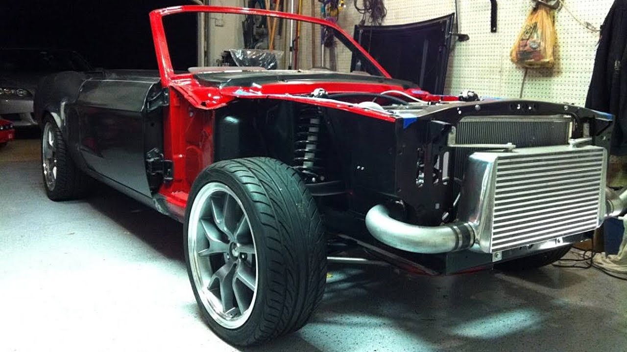1968 Ford Mustang Convertible 2JZ-GTE  730 HP Build Project