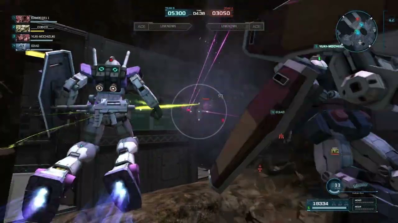 Mobile Suit Gundam: Battle Operation 2- Gundam Space match recording 7