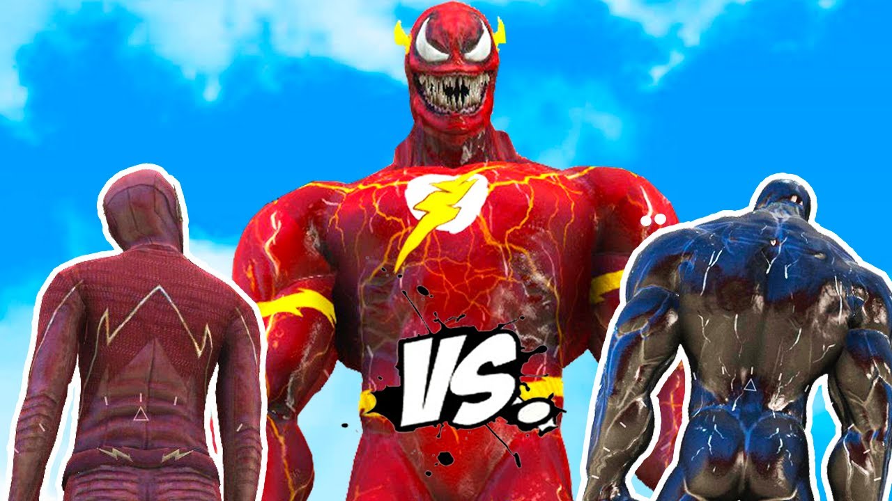 VENOM & FLASH vs FLASH - VENOM - EPIC CINEMATIC SUPERHEROES BATTLE