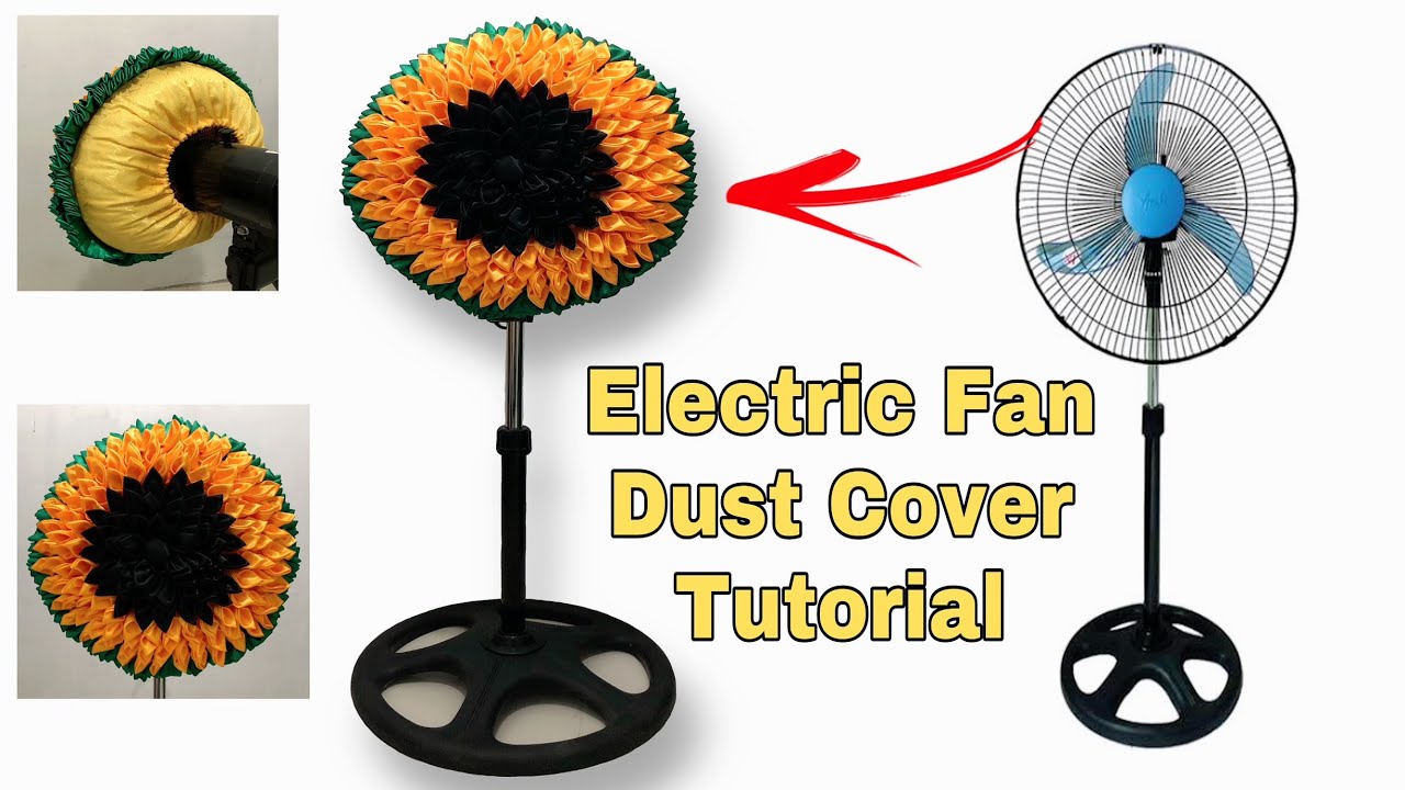 How To Make An Electric Fan Cover | How To Upcycle Fabric Scraps | Full Tutorial For Beginners