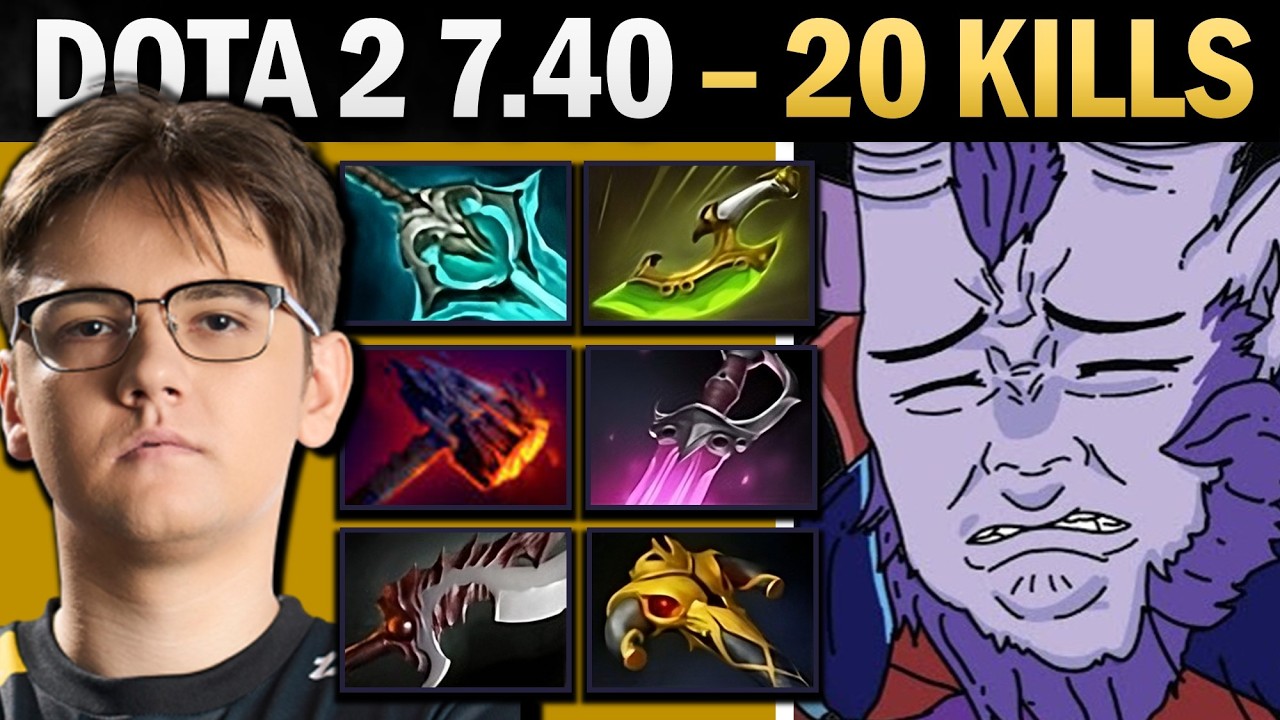 Riki Pro Carry with Disperser and Khanda - Dota 2 Gameplay
