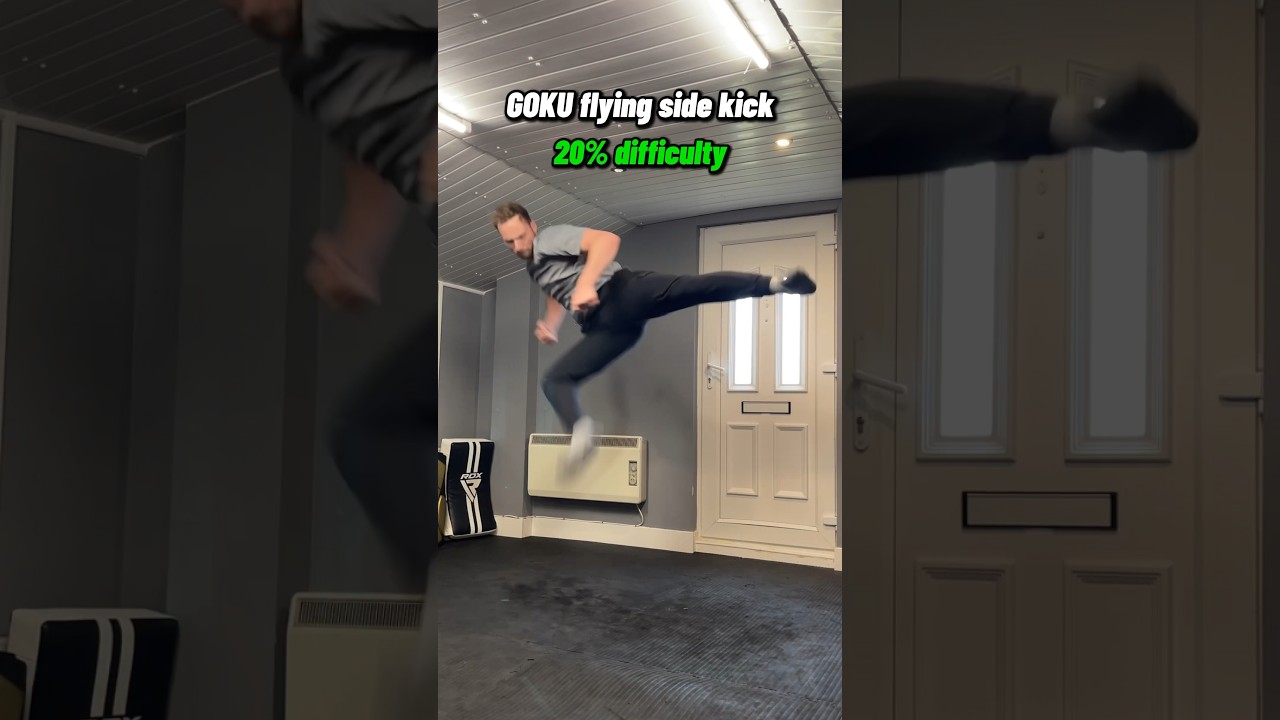 Recreating anime kicks