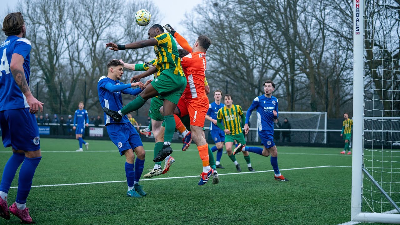 Harpenden Town vs Dunstable Town HIGHLIGHTS