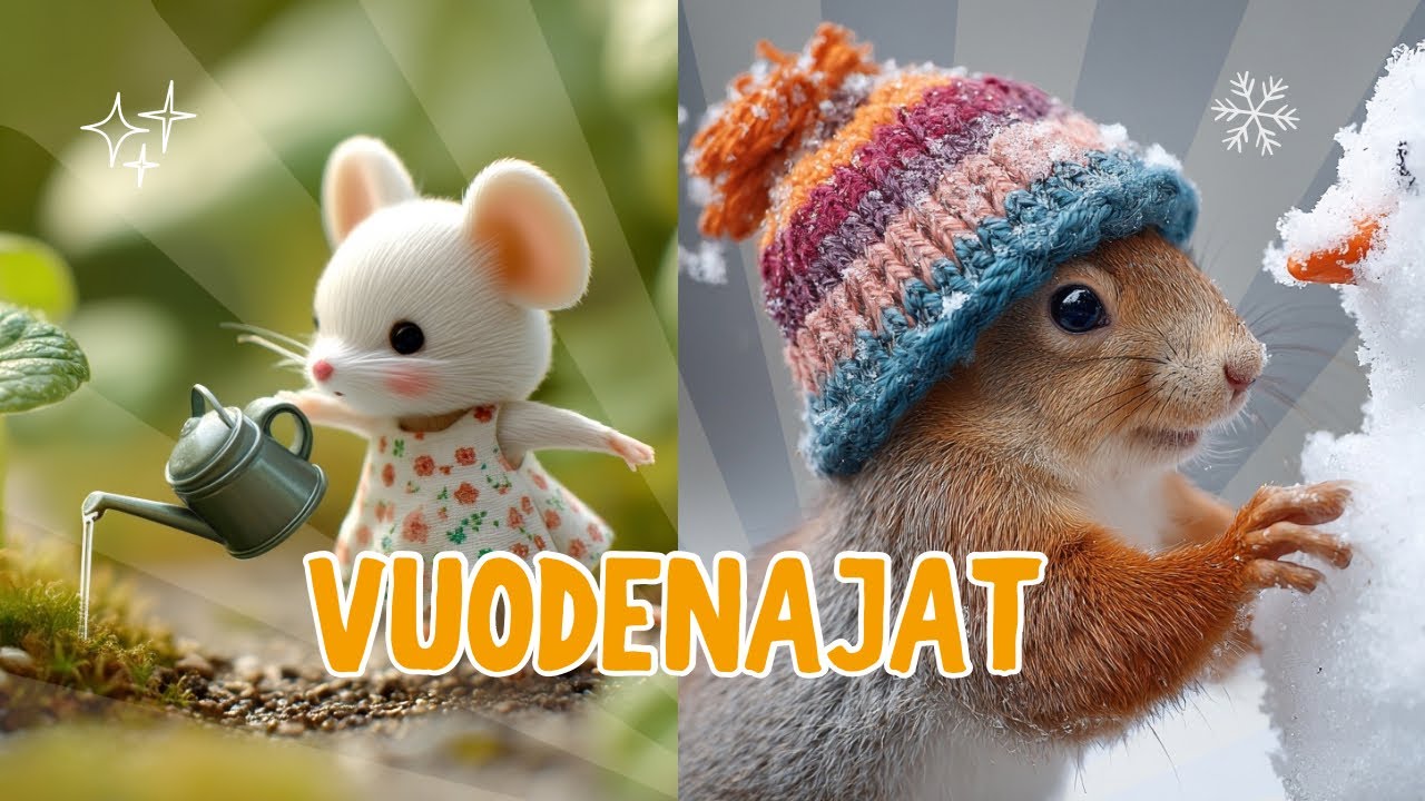 Vuodenajat | Miman Melodiat | Lastenlauluja suomeksi