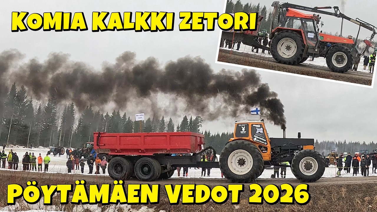 Traktorien Mäkivedot Vieremä 2026