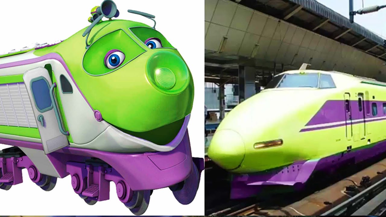 Chuggington characters in Real Life - Cool Trains @Big Fun Show