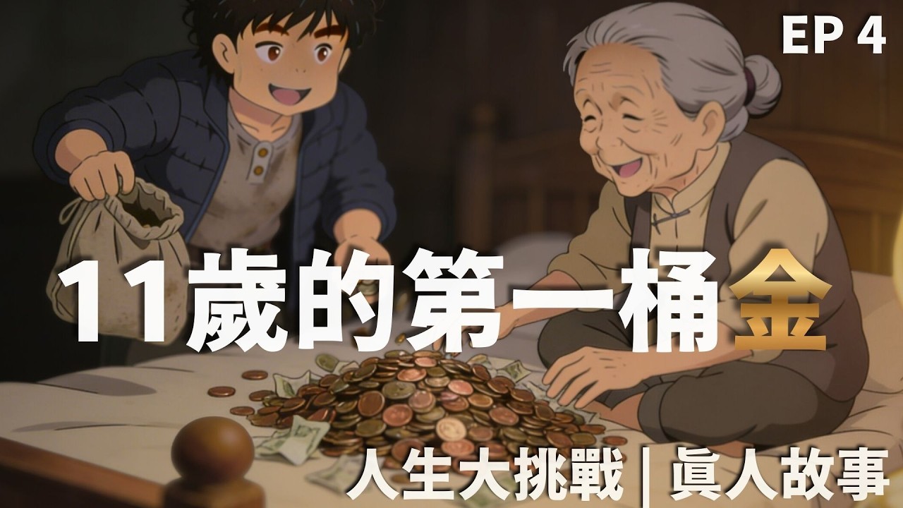 奇人張國松的童年｜11歲的第一桶金【人生大挑戰 EP4】