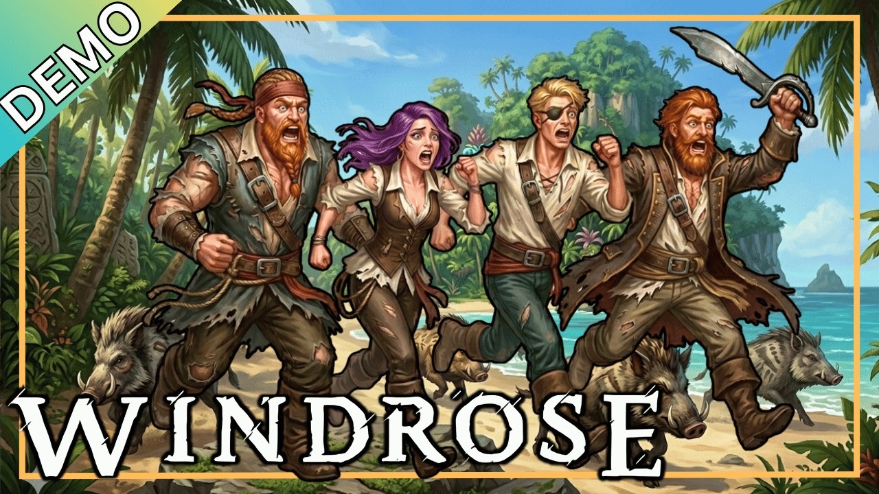 AHH! Hard Mode! Boars are nasty. | ARGGH! Pirate Valheim! Free Demo! LETS GO!  |   CO-OP EP. 3