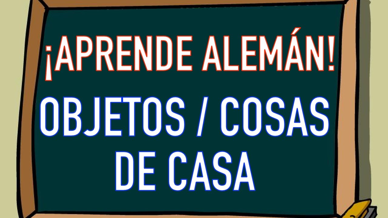 Las COSAS de CASA en ALEMÁN | AndyGM