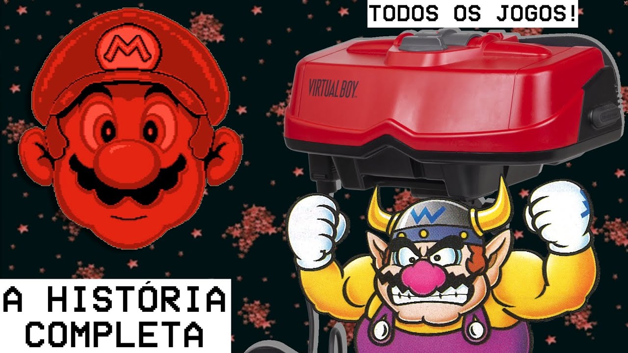 CONHEÇA TODOS OS JOGOS DO VIRTUAL BOY!