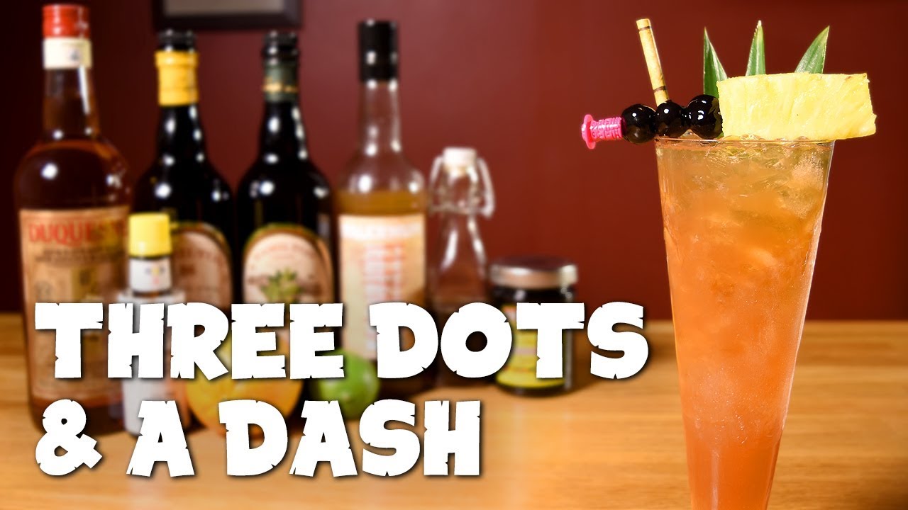 Three Dots and a Dash (••• —) - How to Make the Classic, WWII-Era Tiki Cocktail