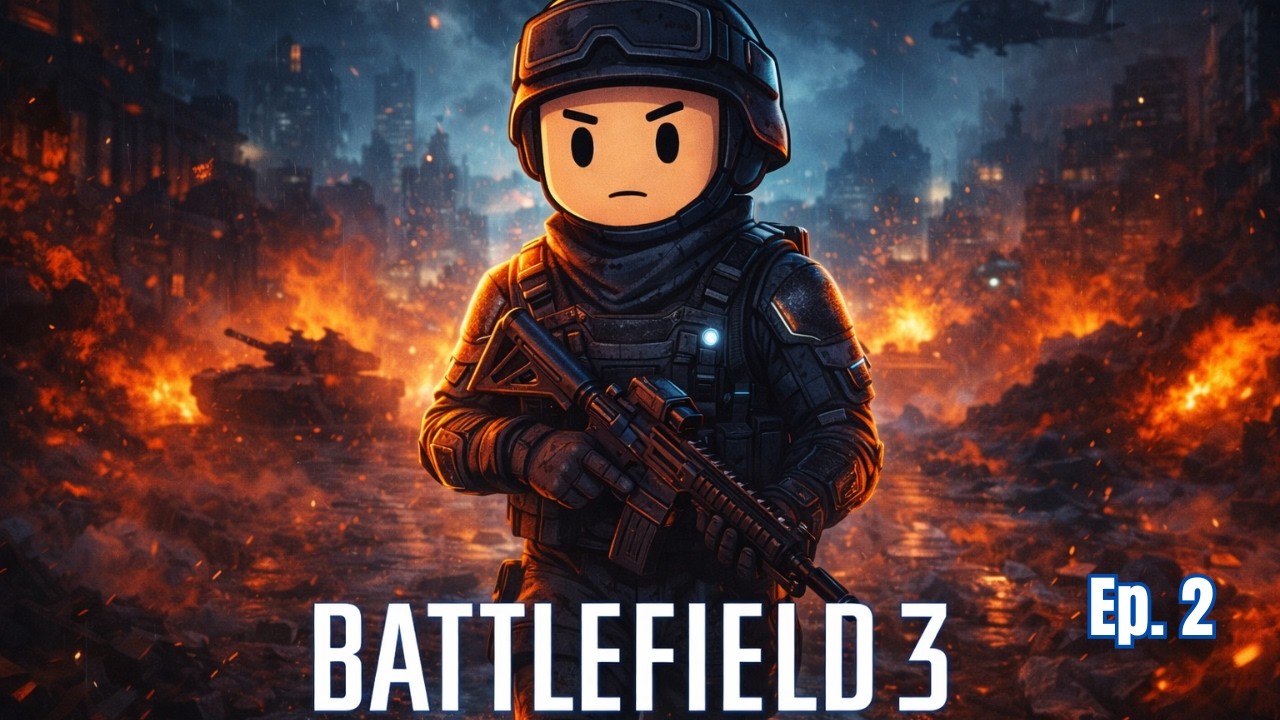 The Ground Collapses… Then We Take to the Skies | Battlefield 3