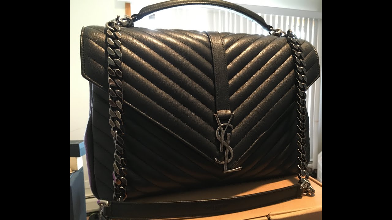 YSL College Bag Review and What Fits! 2016