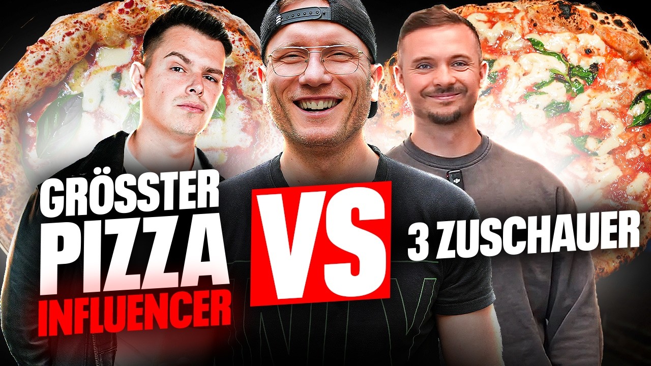 1000€ WER SVEN TEICHNER BESIEGT - MIT @FitnessOskar  (3vs1 PIZZA BATTLE)