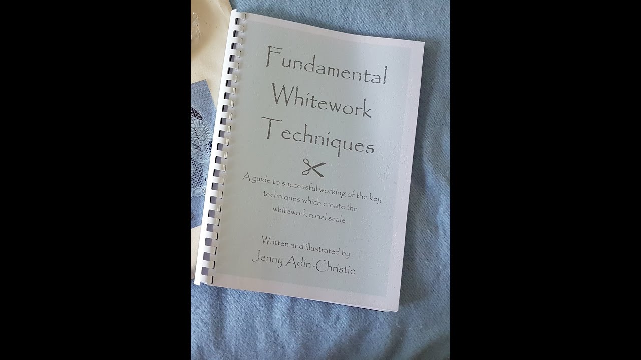 Fundamental Whitework Techniques by Jenny Adin-Christie