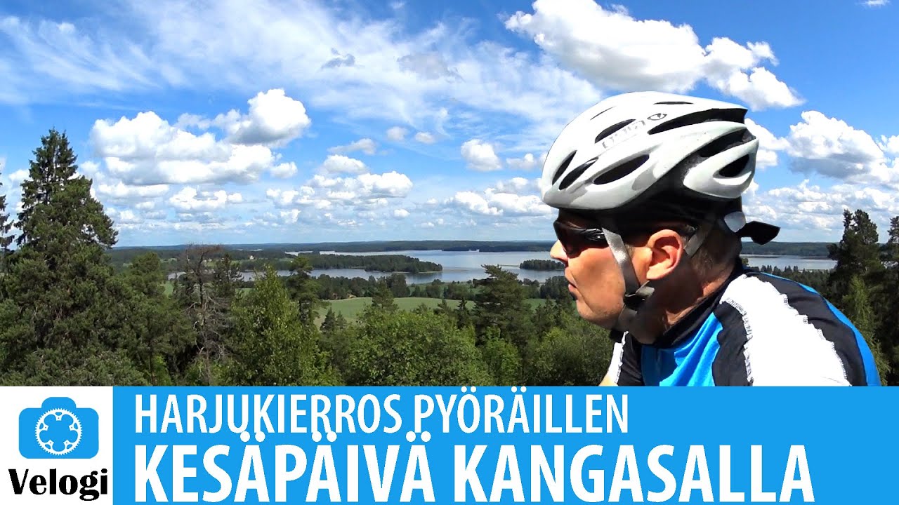 Kangasalan harjut pyöräillen