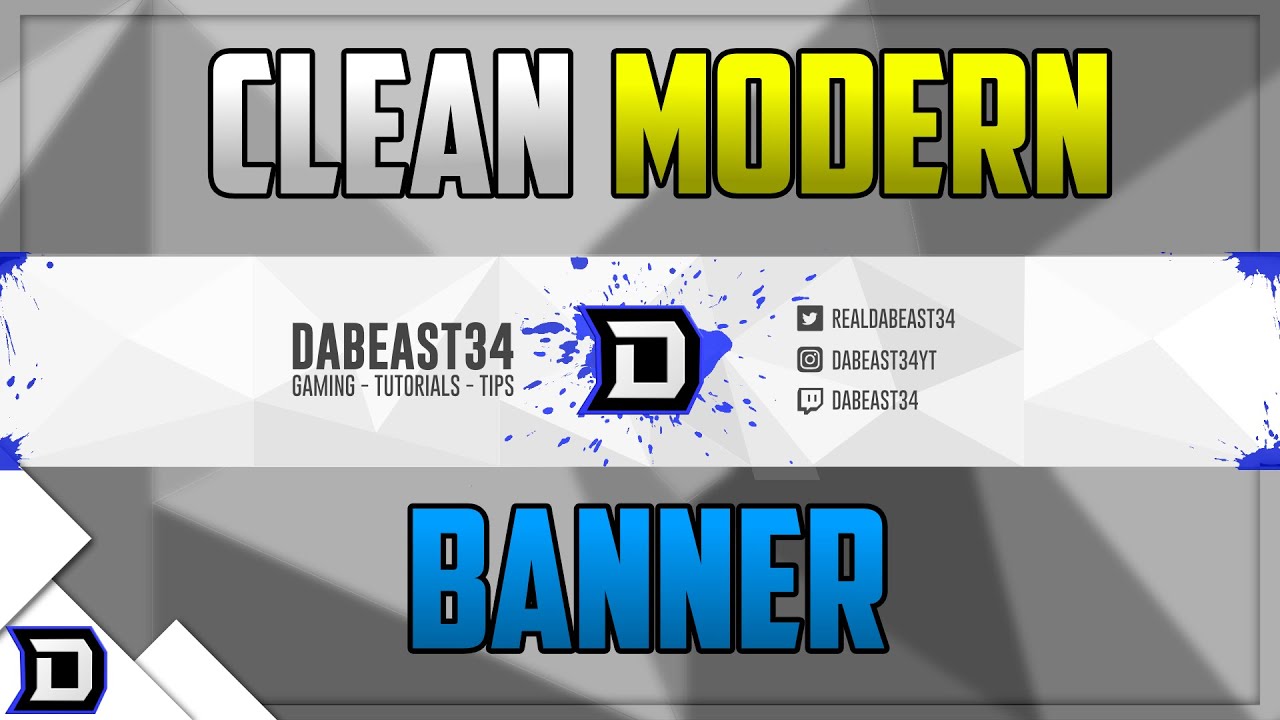 How to make a CLEAN MODERN banner with Affinity Designer/Photo
