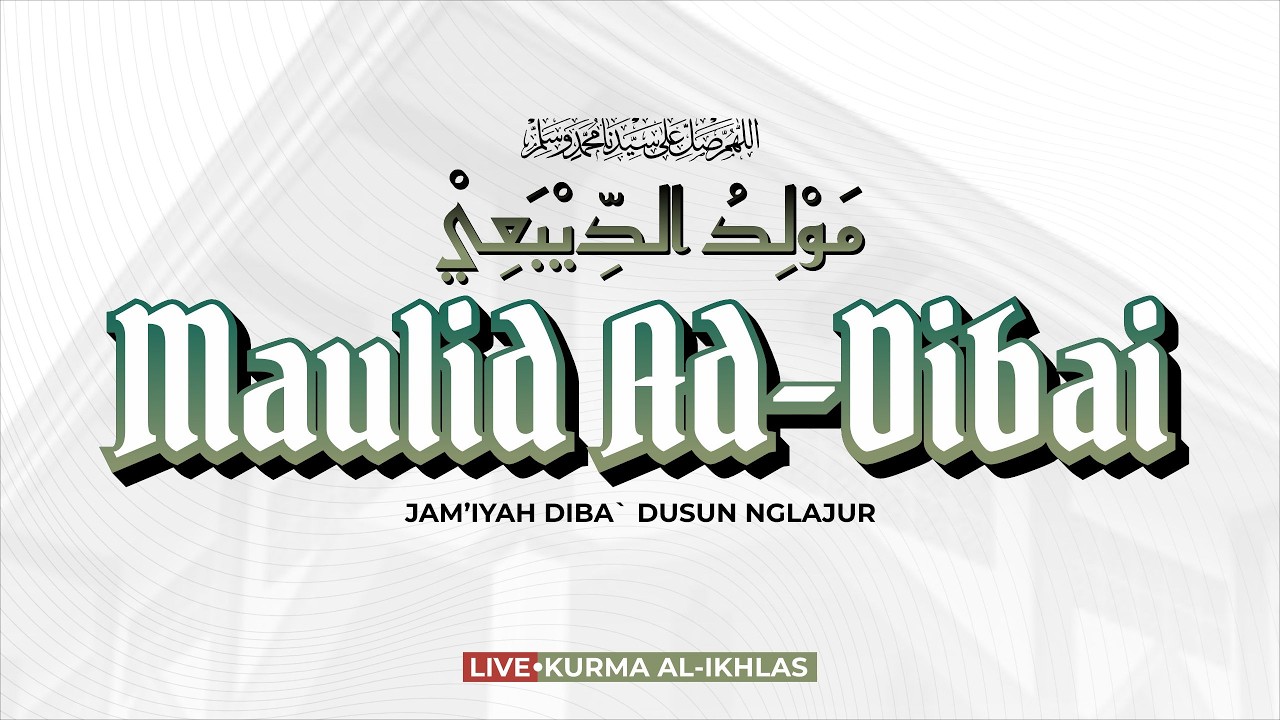 🔴 LIVE Maulid Ad Diba'i | Ruwah Desa Dusun Nglajur 2026