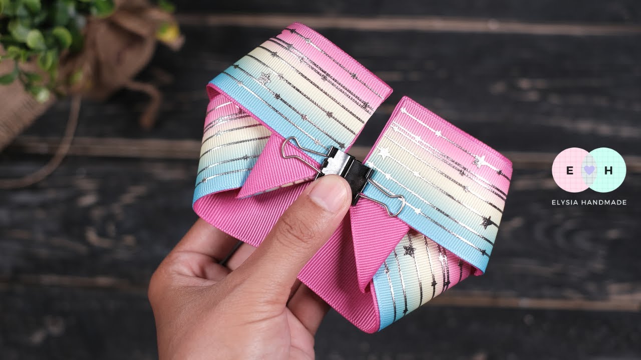 Laço Anita - Fita de gorgorão N9 | Elysia Handmade