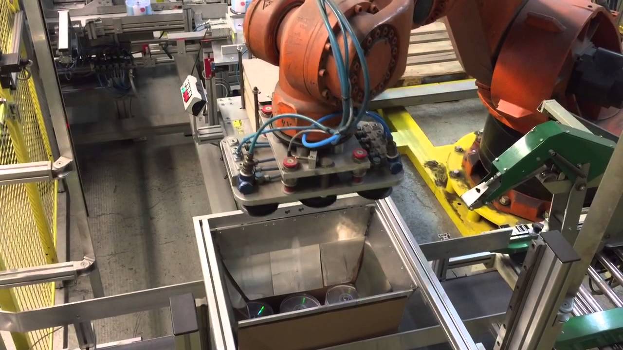 Verpackungsroboter Cakeboxen