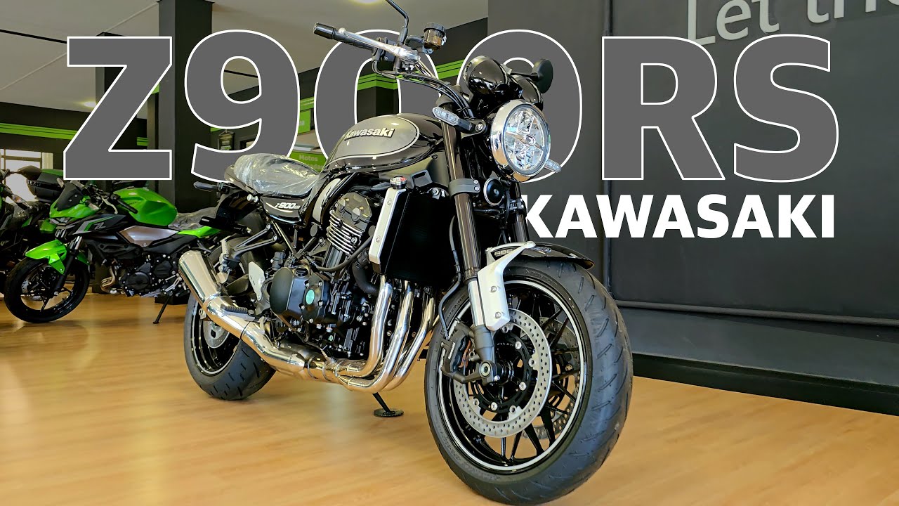 Nova KAWASAKI Z900 RS Cinza em Detalhes e Preço na Concessionária!