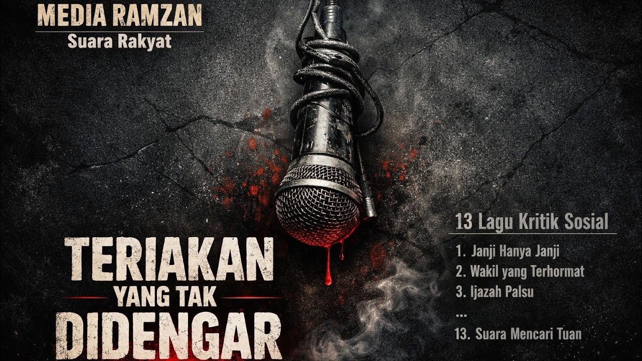 ALBUM I LAGU PILIHAN SUARA RAKYAT & KRITIK SOSIAL PROTES KERAS MEDIA RAMZAN