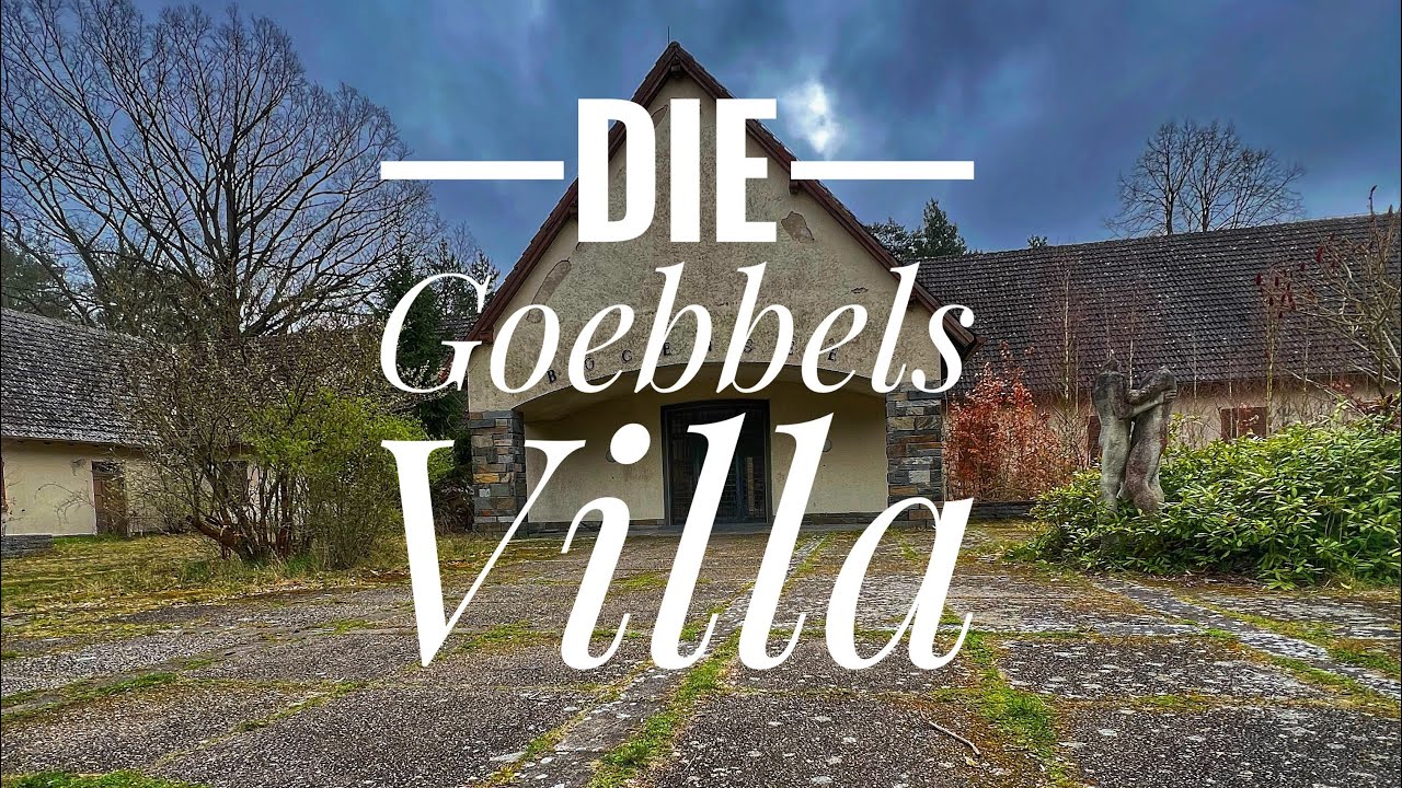 Die Goebbels Villa/ Bogensee Villa ein Lostplace der anderen art