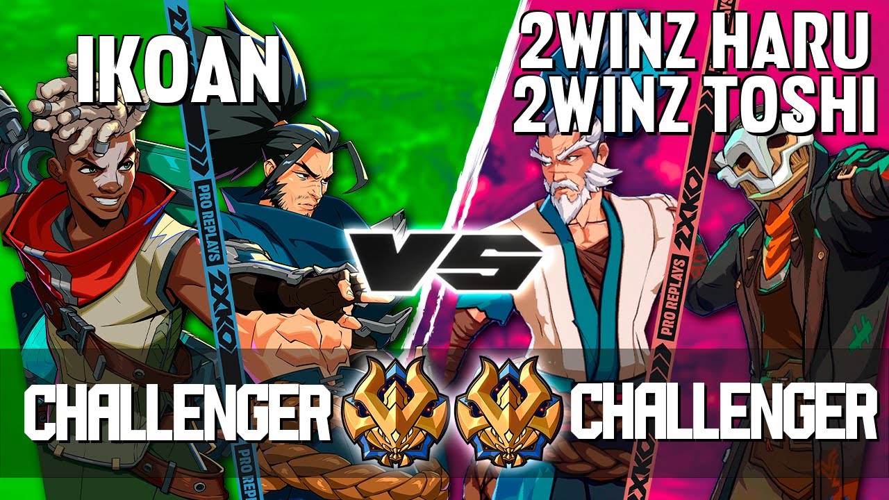 2XKO ▰ IKOAN (Экко-Ясуо) vs 2WINZ HARU - TOSHI (Ясуо-Экко) ▰ Повторы уровня 2XKO Pro