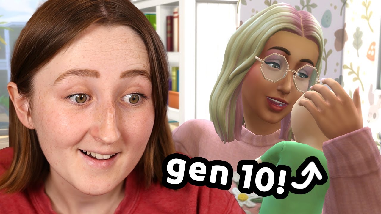 i played through TEN generations of the sims 4
