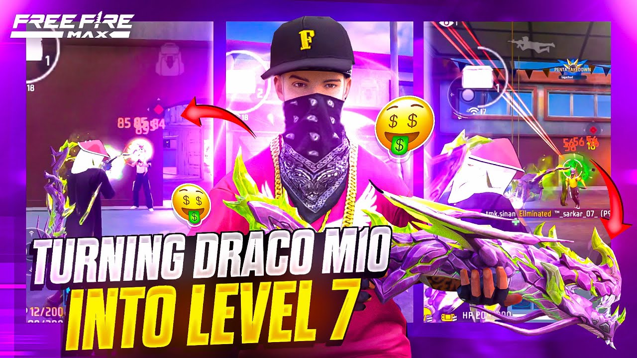 Turning Draco M10 🔫 Into Level 7 By Playing Solo Tournaments ☠️ 