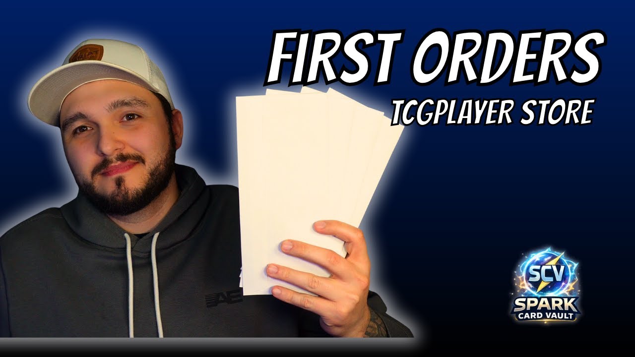 I Started a TCGplayer Store — Packing My First Orders (Spark Card Vault)