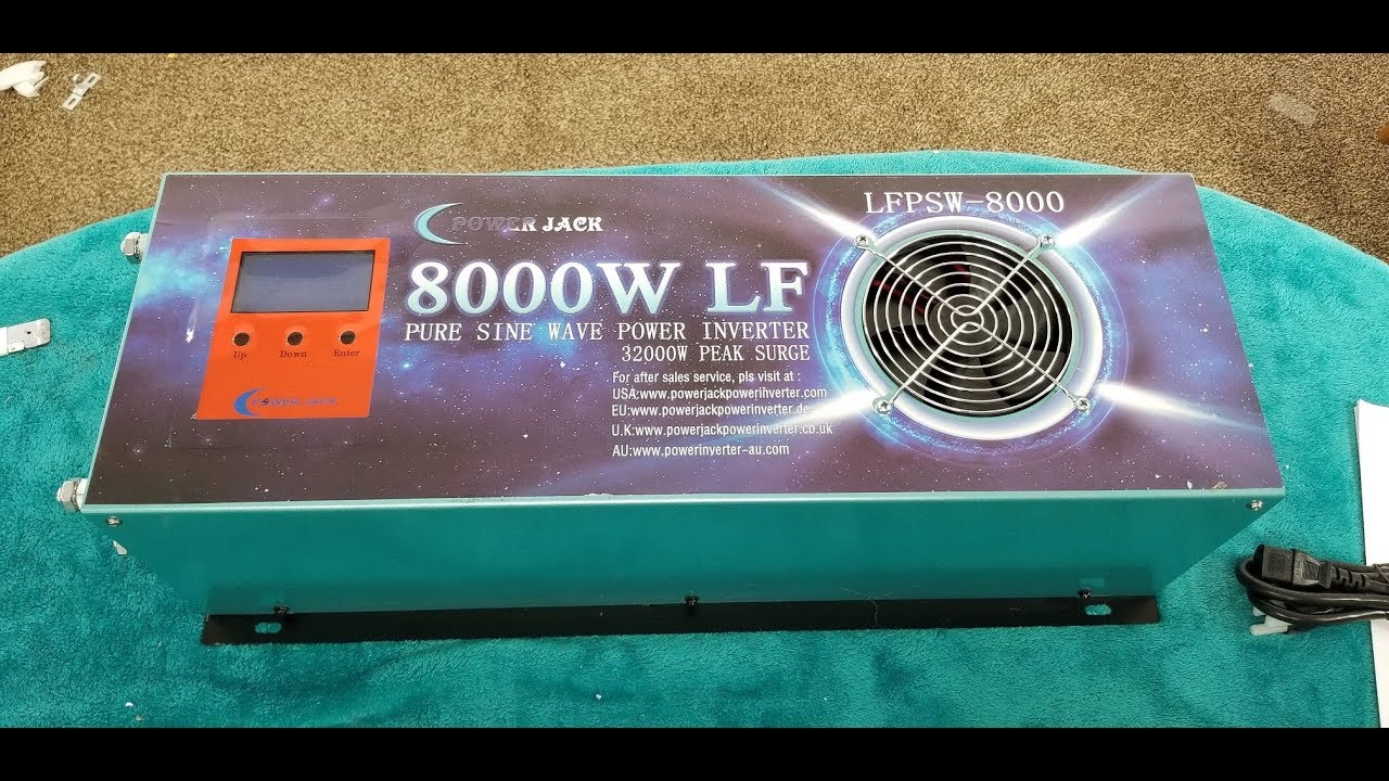 PowerJack 8KW LF Inverter *2018* Unboxing!