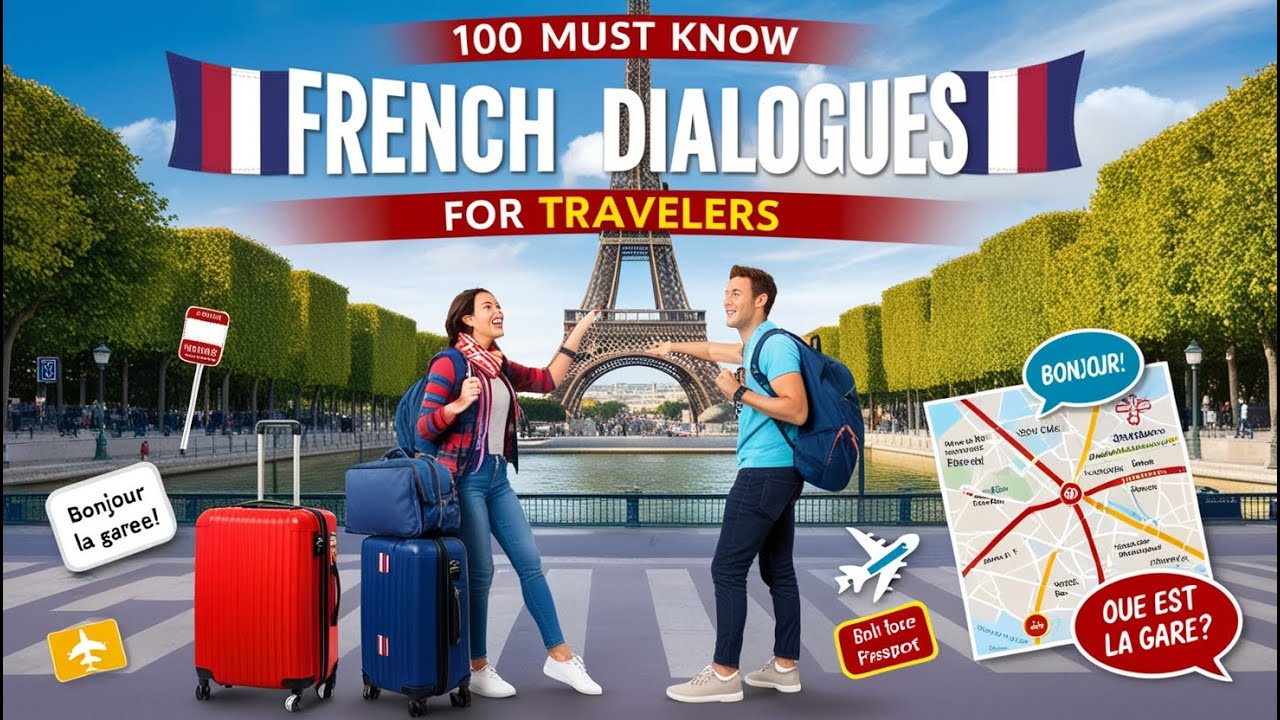 100 Practical French Conversations for Travelers  Navigate France with Ease!