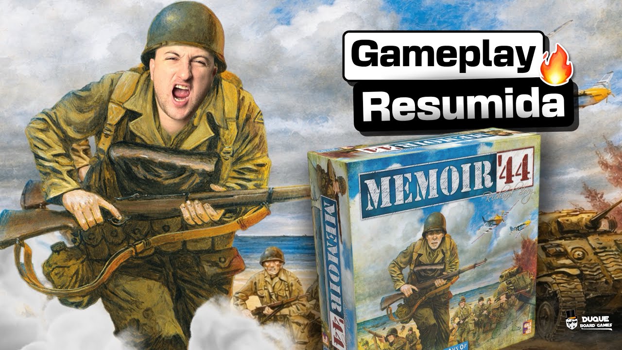 MEMOIR 44 - Gameplay resumida 