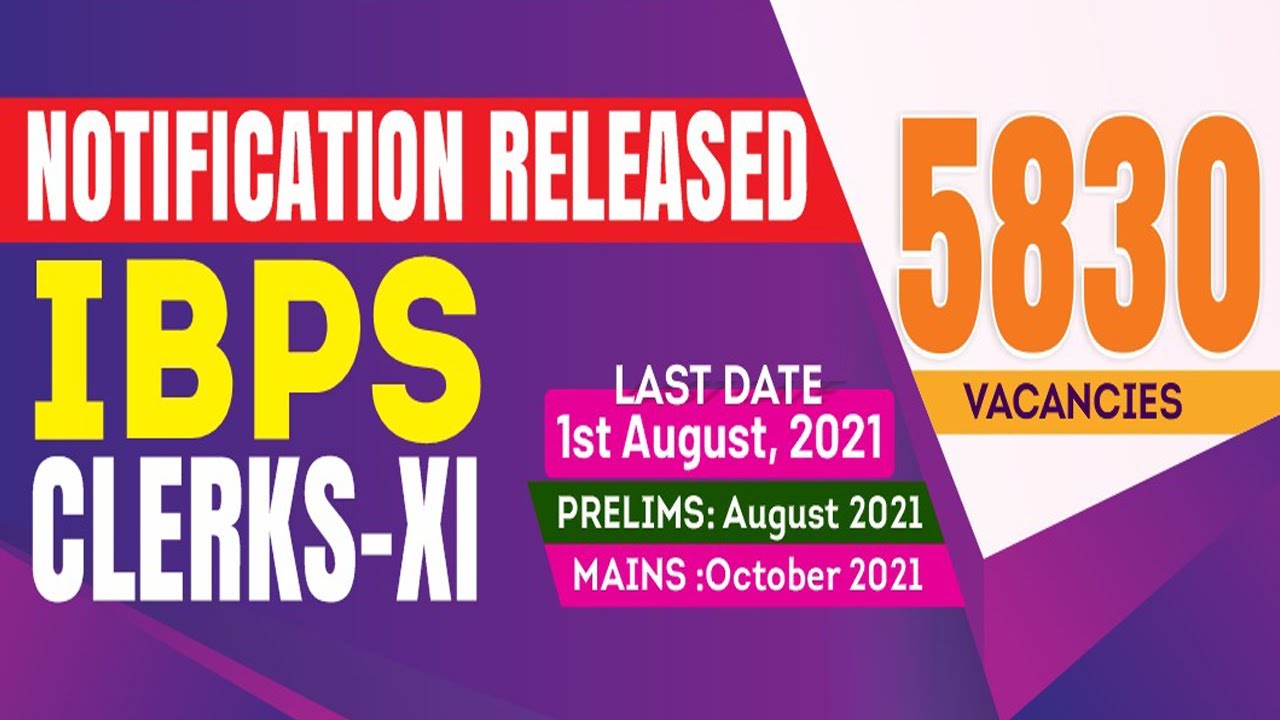 IBPS Clerk 2021 Notification Out | IBPS CLERK 2021 RECRUITMENT IN TELUGU | EXAM DATES, FULL DETAILS