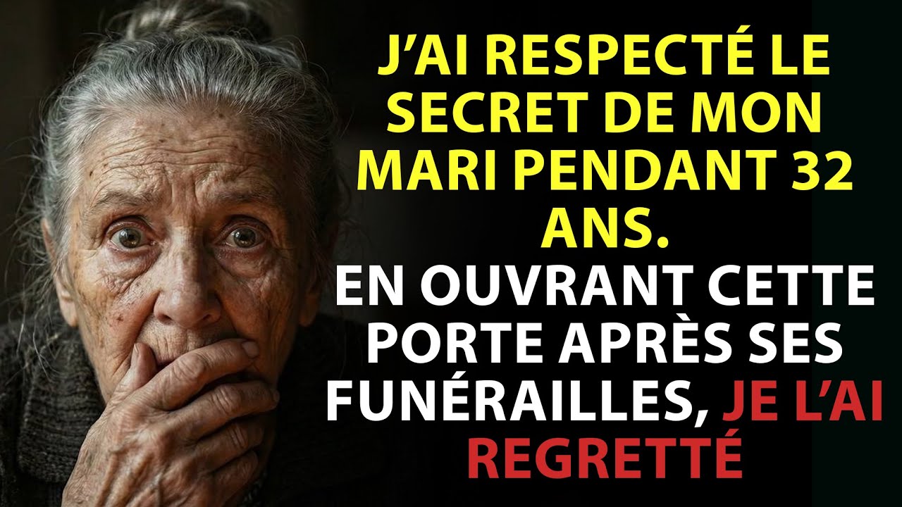 Pendant 32 ans, j’ai respecté son secret.Après sa mort, ouvrir cette porte a tout détruit...