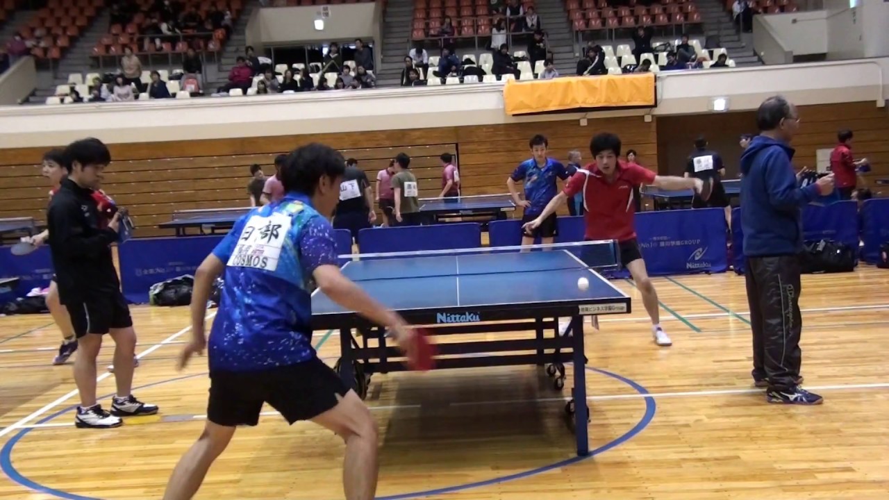 【＃森山杯】福岡で最もアツい一般戦　団体シングル編　卓球～table tennis～