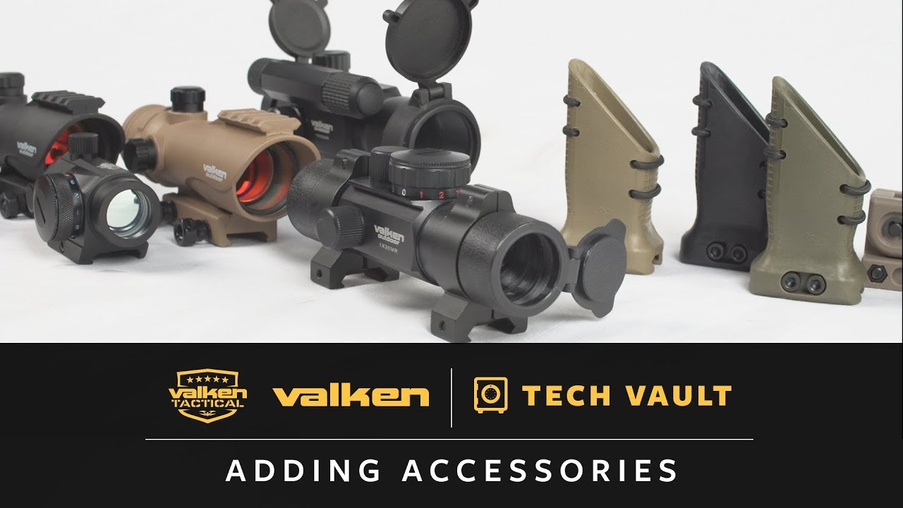 Valken Tech Vault - Adding Accessories to your Battle Machine