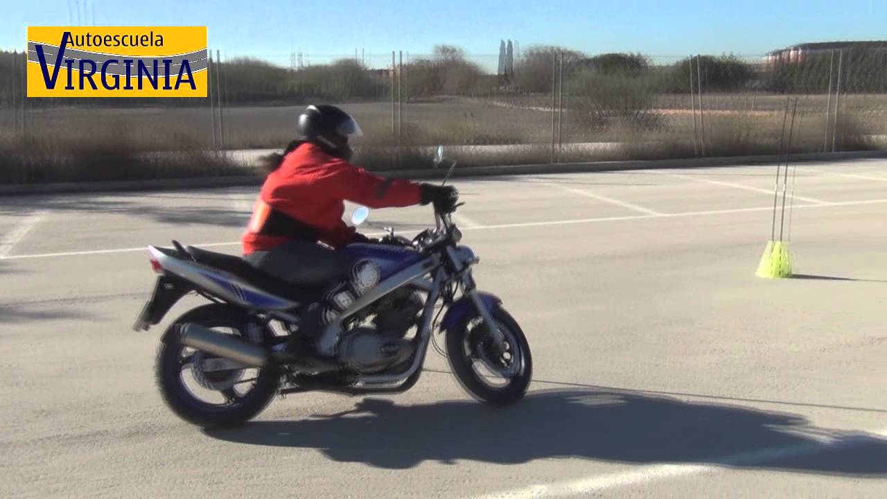 Guía clases de moto. Circuito practicas Carnet A2
