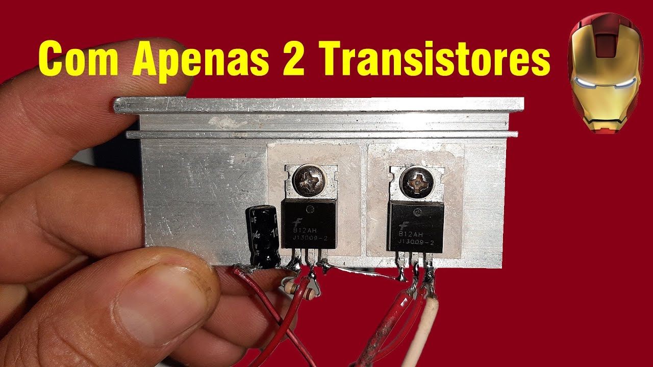 Faça o Amplificador de Áudio Fácil com Apenas 2 Transistores