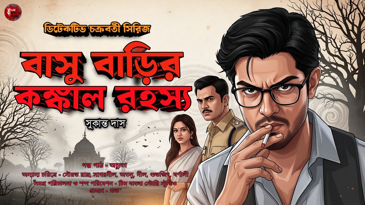বাসু বাড়ির কঙ্কাল রহস্য | Bengali Detective Audio Story | Goyenda Golpo | Sunday Suspense