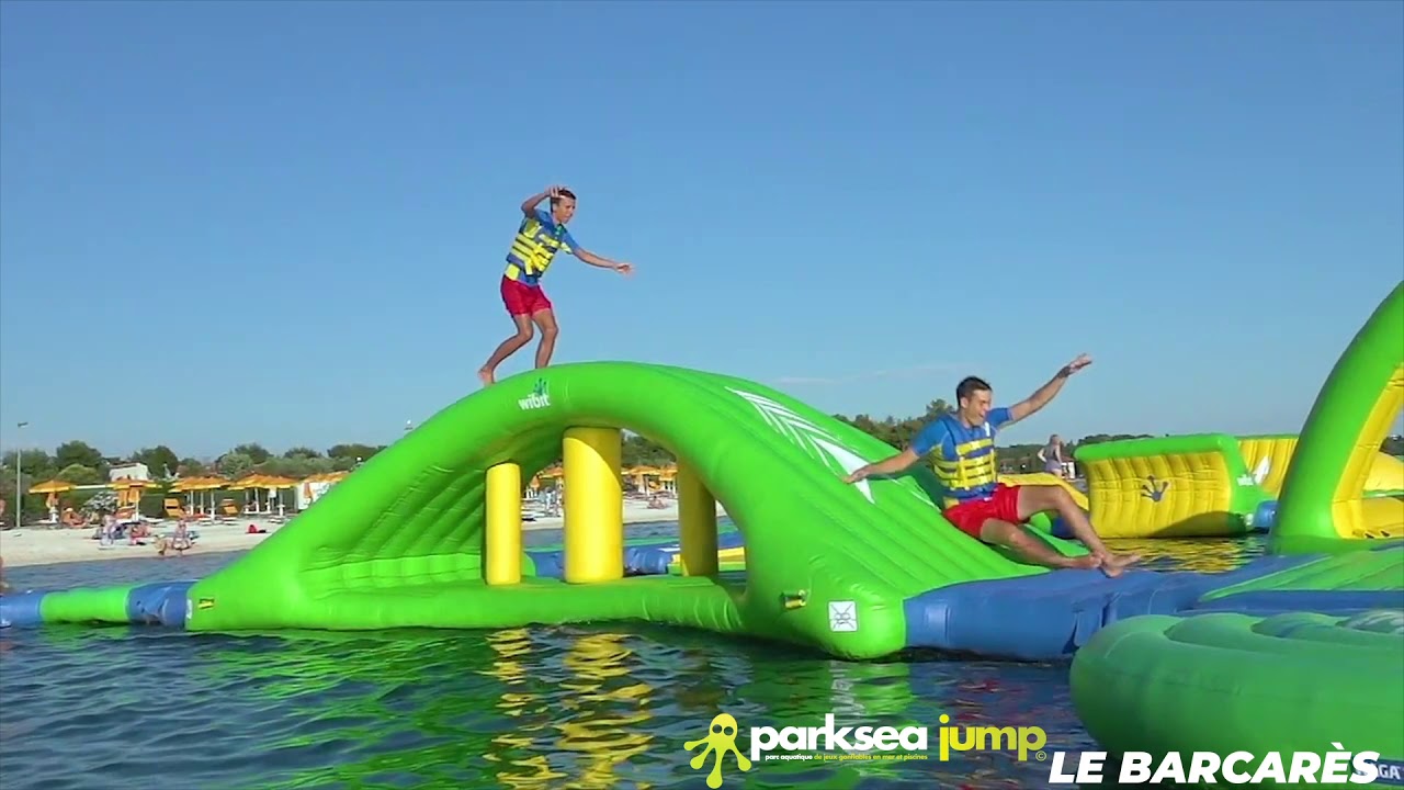 Park Sea Jump Clip été 2019 Plage du Barcarès