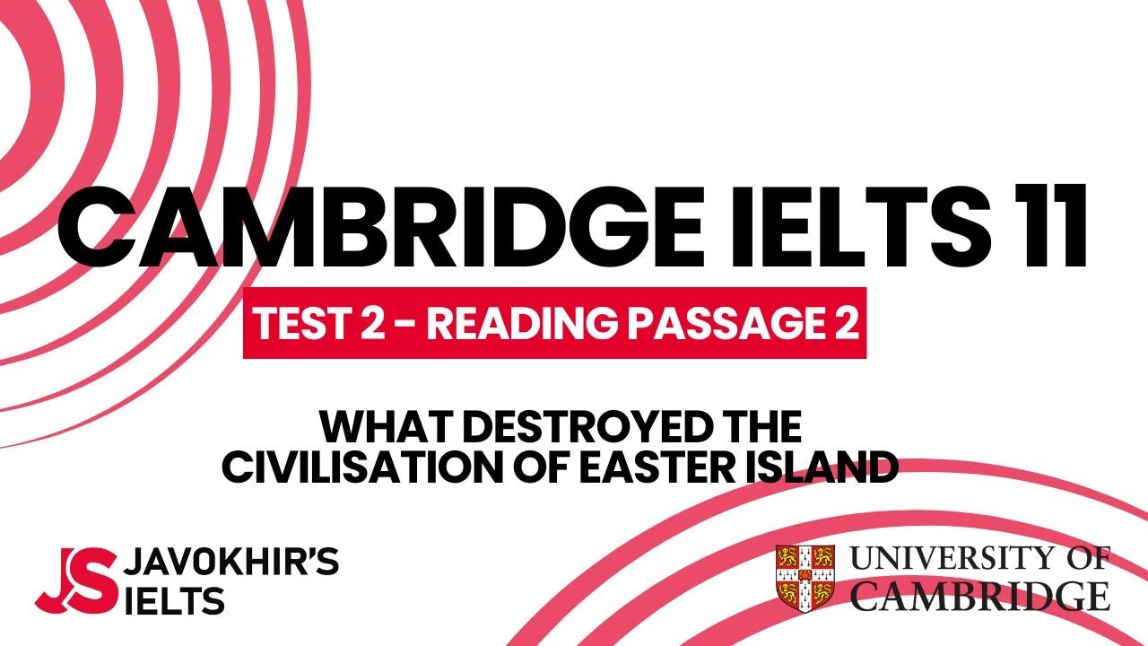 What destroyed the civilisation of Easter Island | Cambridge IELTS 11, Test 2 Reading Passage 2