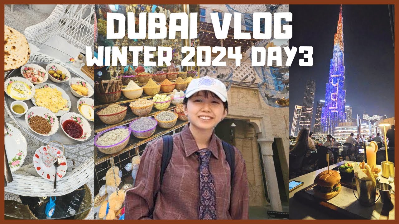 🇦🇪 Dubai Day 3 - Cultural Day w/ Trad. Arabic Breakfast & Museum Visit | Dinner w/ Burj Khalifa View