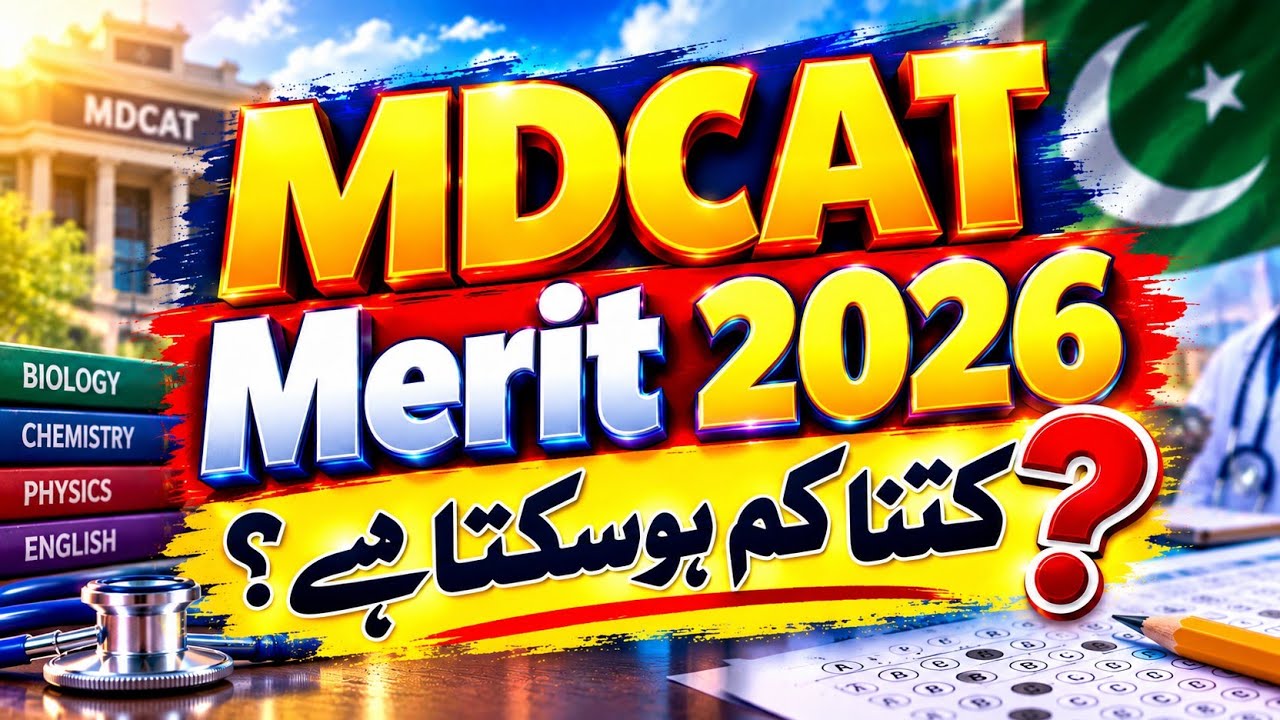 MDCAT Merit 2026 | How Low Can It Go? | Expected MBBS Merit & Complete Analysis