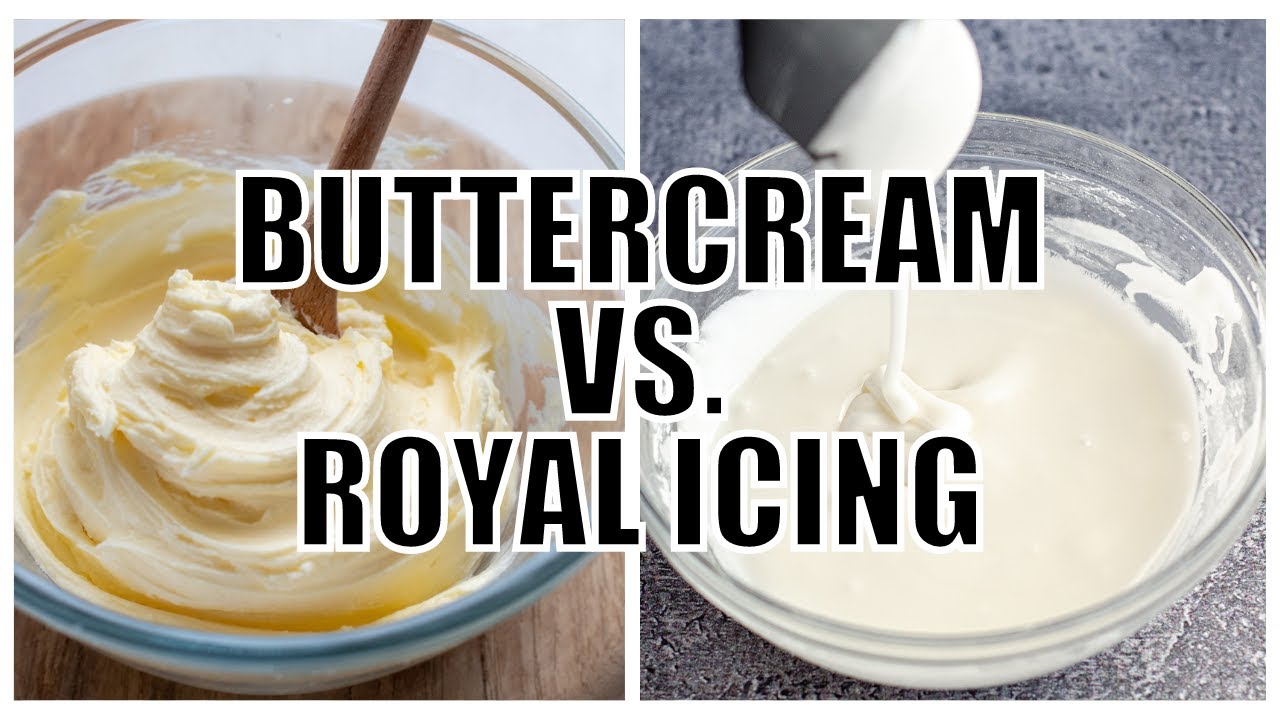 Buttercream Vs Royal Icing For Cookie Decorating?