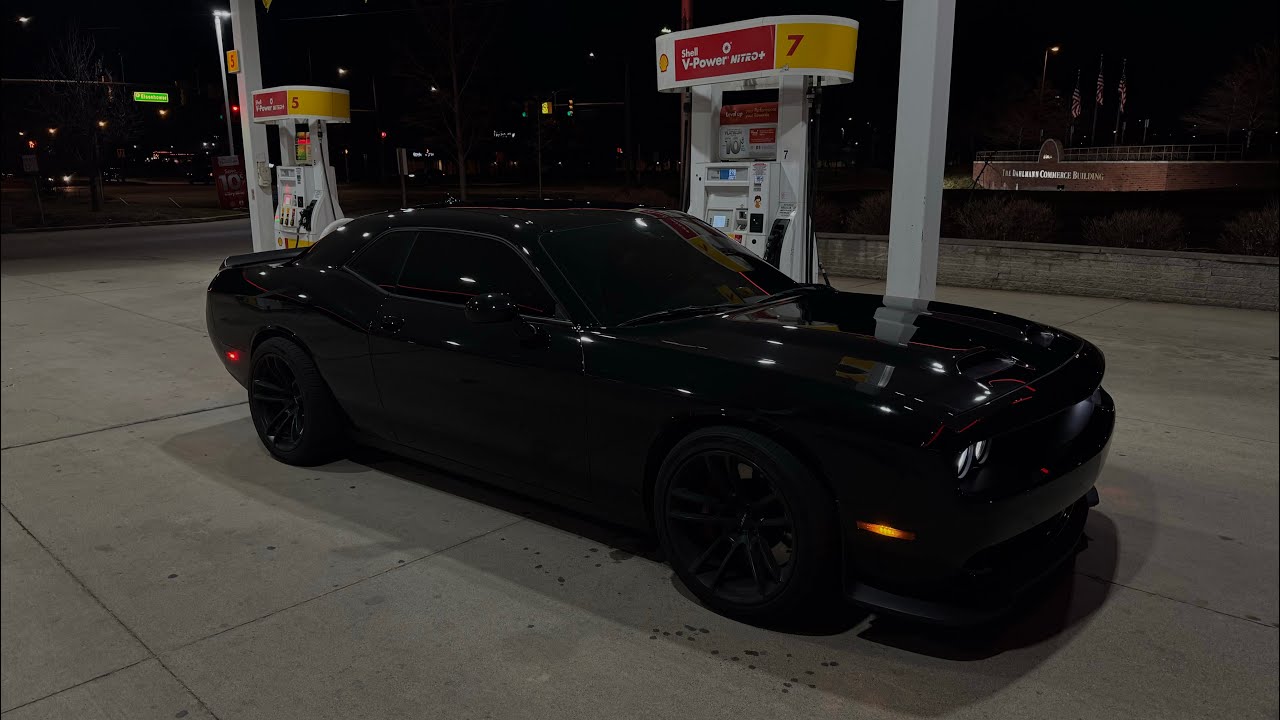 3AM POV DRIVE IN A MURDERED OUT HELLCAT
