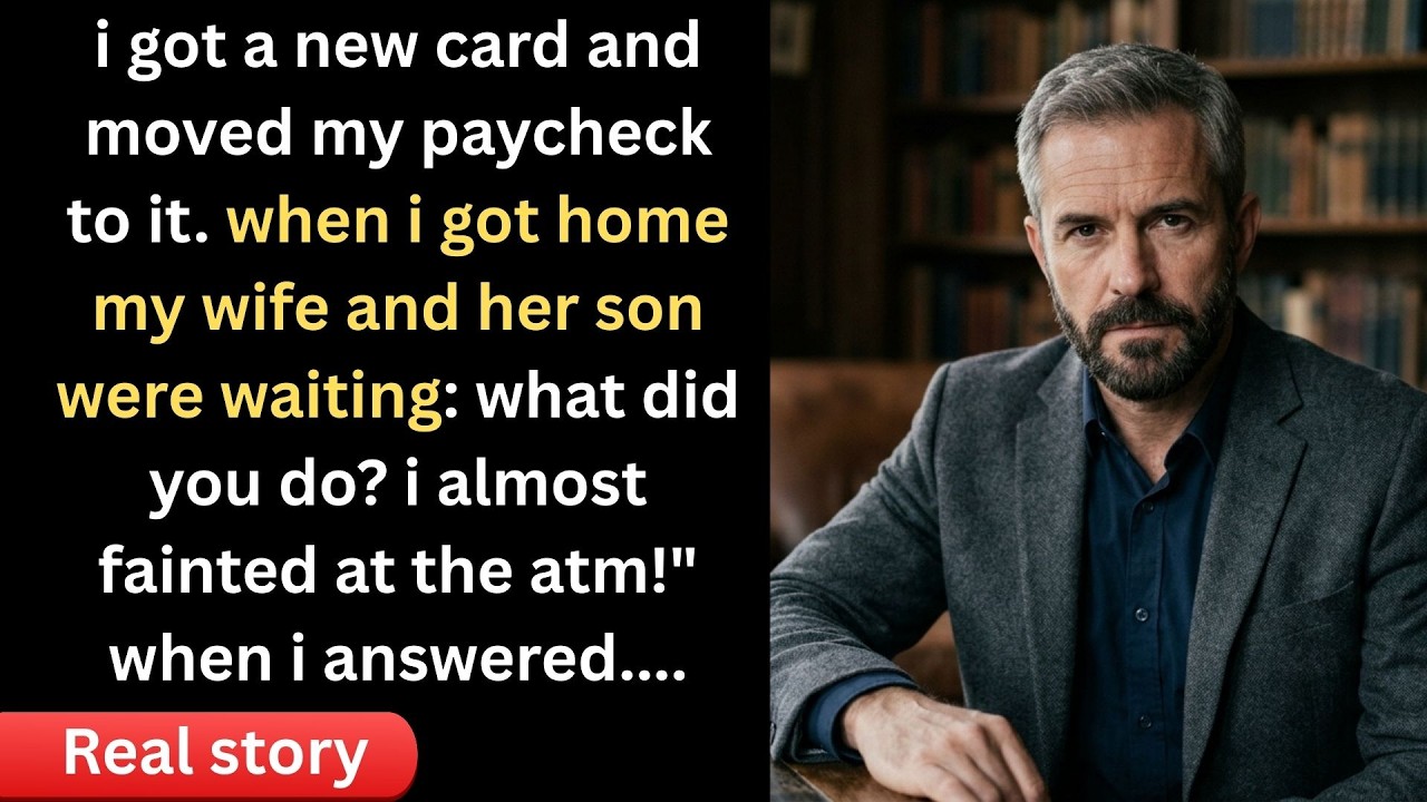 My Wife Panicked After Checking the ATM… Because I Quietly Moved My Paycheck