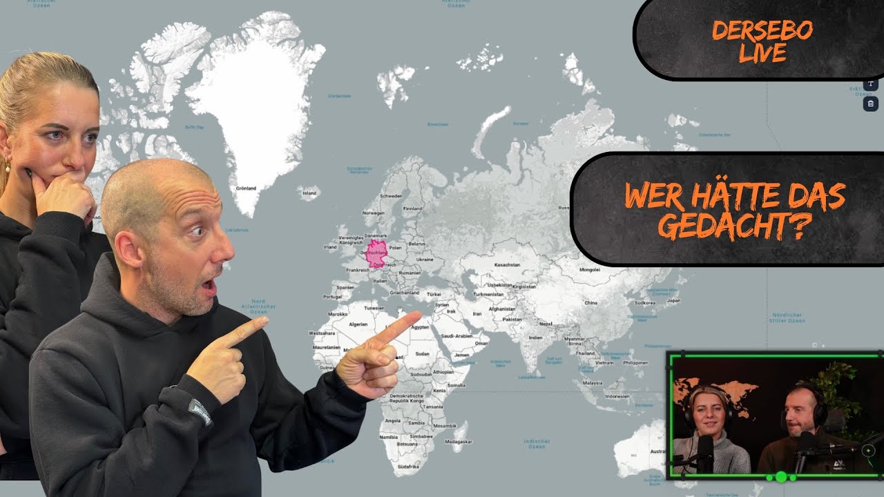 DERSEBO live: Was ist größer - Angola oder Deutschland? | Reaction vom 06.02.