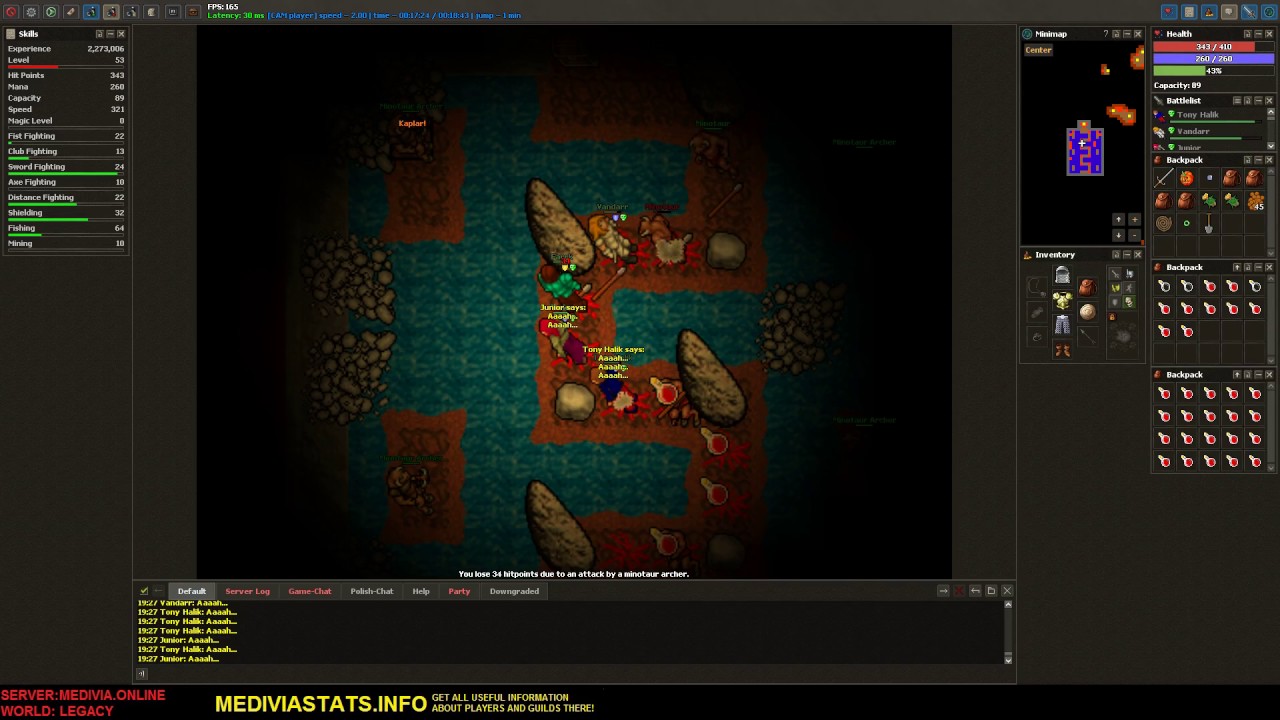 Medivia Online Novus 20 LVL Quest
